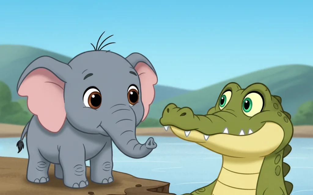 Why Elephant Has a Trunk – Picture 4