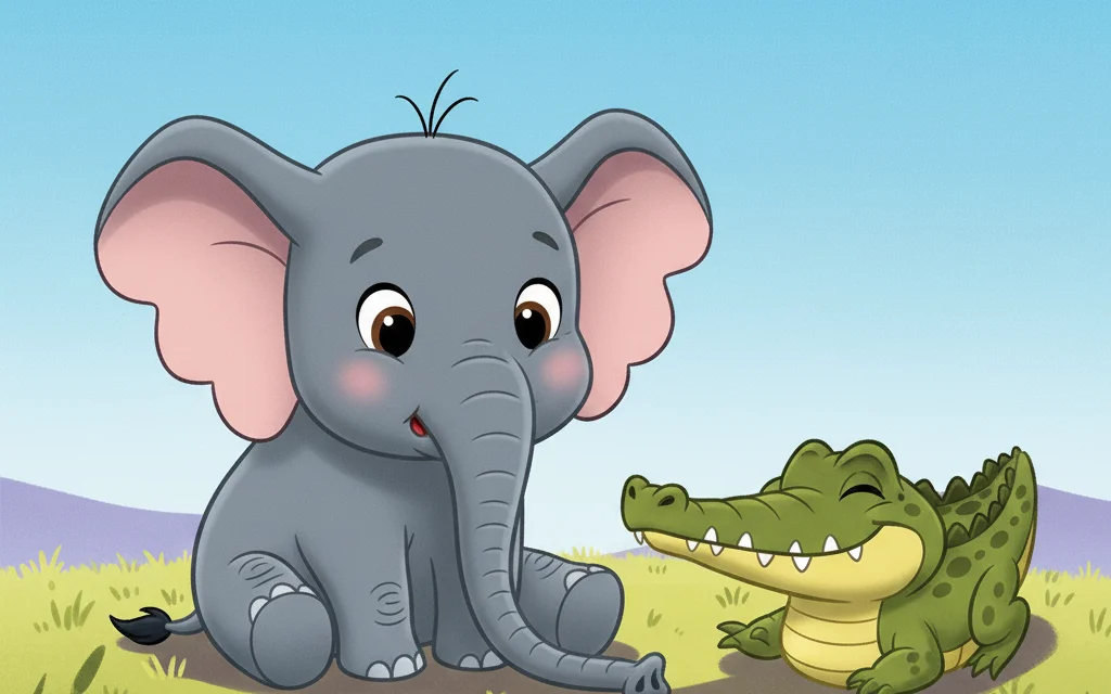 Why Elephant Has a Trunk – Picture 7
