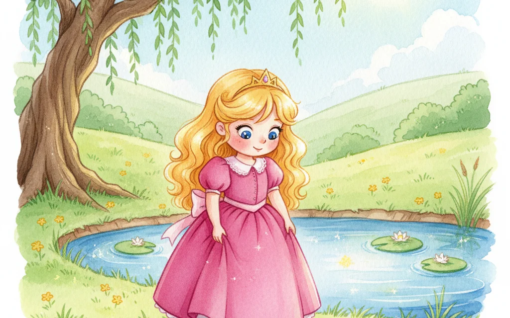 Prinzessin Lily und der hilfsbereite Frosch – Bild 1