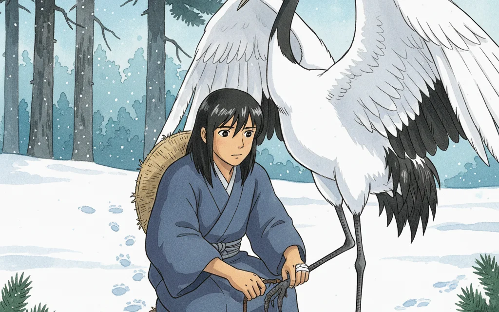 Kenji und der weiße Kranich – Bild 1