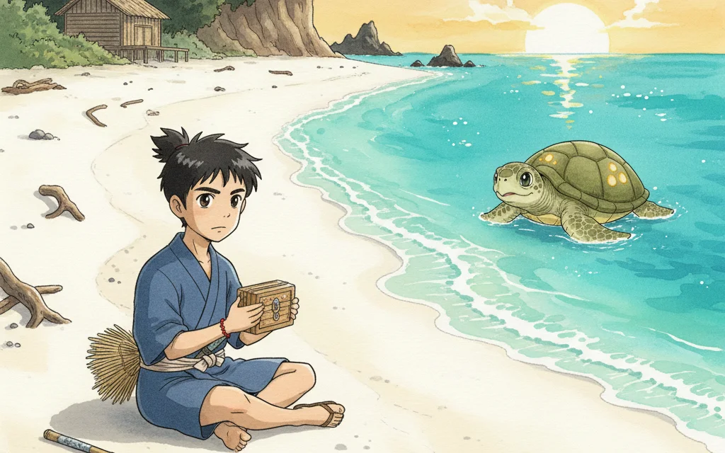 Urashima Tarō und die Schildkröte – Bild 8