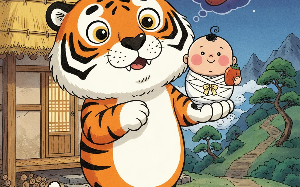 Der Tiger und die Kaki