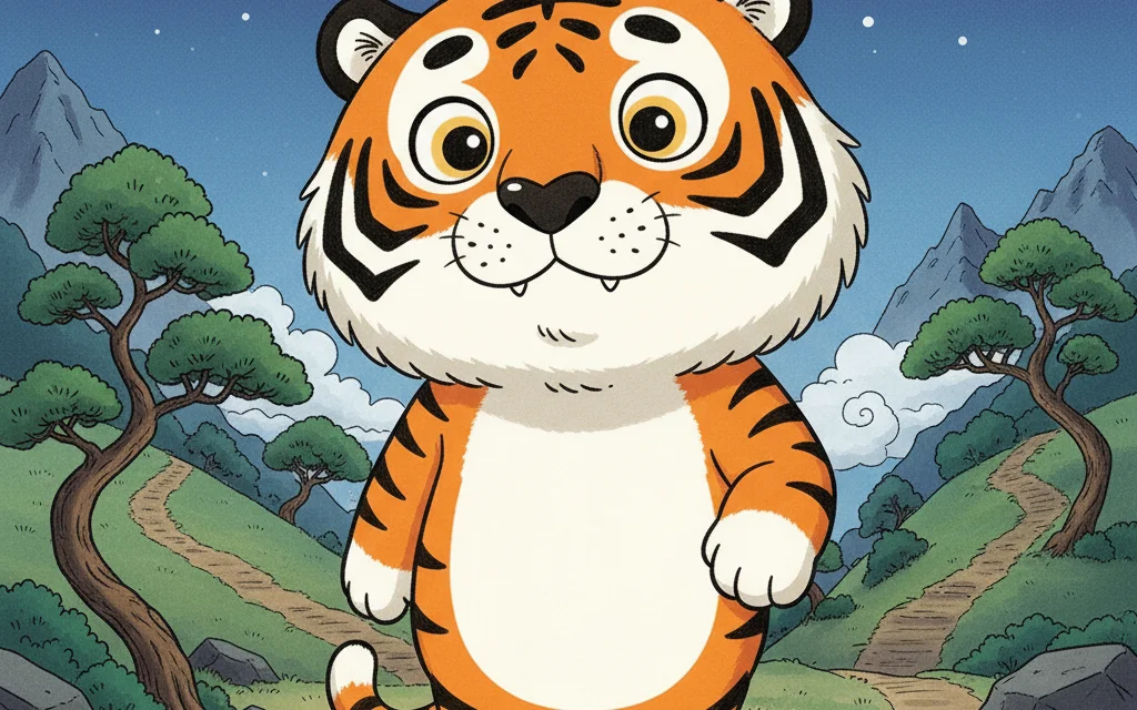 Der Tiger und die Kaki – Bild 1