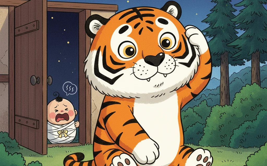 The Tiger and the Dried Persimmon – Picture 3