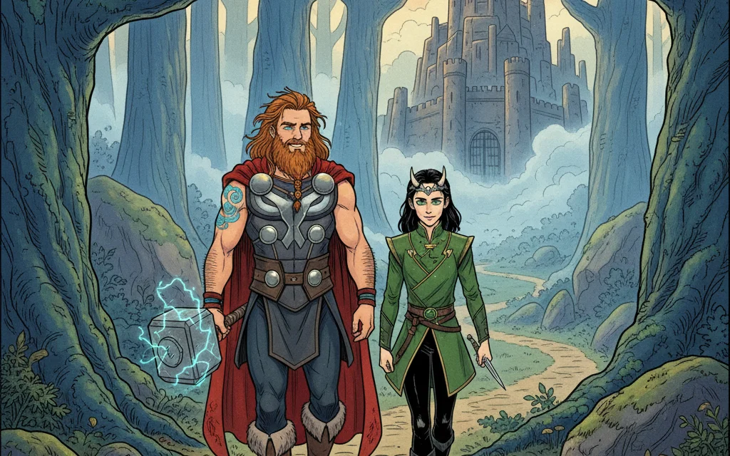 Norse Myths for Kids — Thor and Loki's Adventures – Picture 3