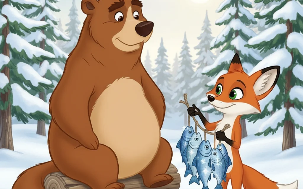 Der Bär und der Fuchs – Bild 1