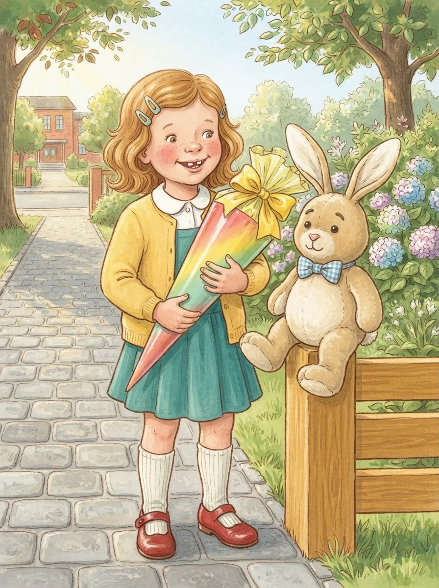Bilderbuch-Cover: Lottes zauberhafter Schultag